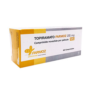 Topiramato 25mg. 3